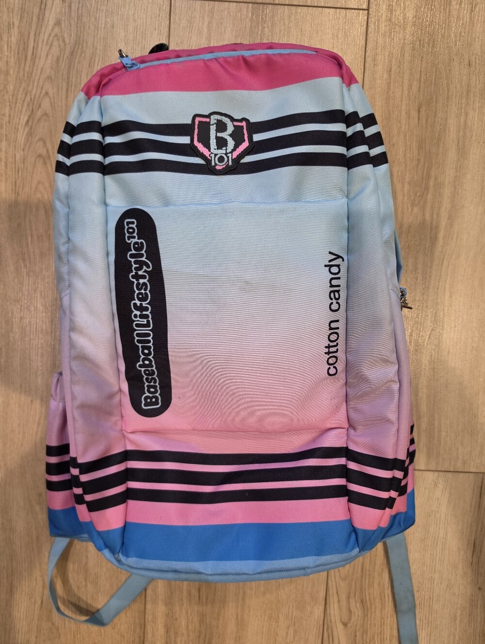 Baseball Lifestyle 101 Boys Baseball Backpack Pink Blue Bat Bag